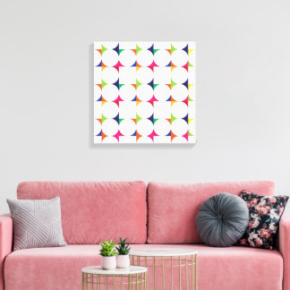 Connections of Colour Canvas Print
