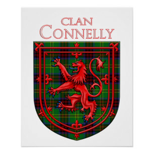 Connelly Hunting Tartan Scottish Plaid Poster