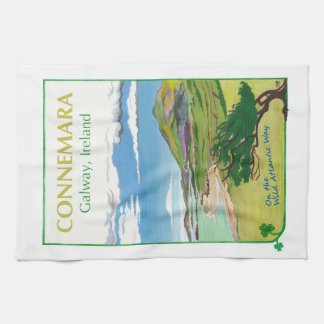 Connemara, Galway Poster Tea Towel