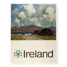 Connemara landscape, Vintage Irish Tourist Board