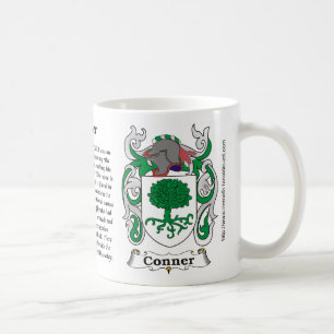 Conner Family Coat of Arms Mug