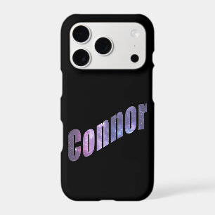 Conner, Name Made From Blue Nebula Clouds,