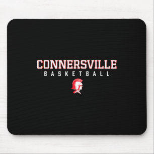Connersville Spartans Logo Sketll Hs Mouse Mat