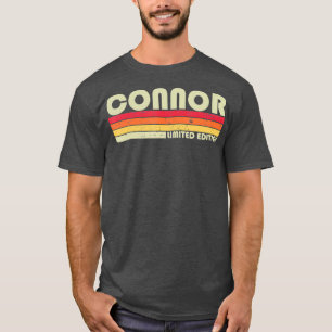 CONNOR Gift Name Personalised Funny Retro T-Shirt