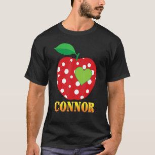 Connor Love School Back To School Boy Kid Student T-Shirt