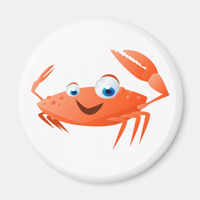 Connor The Crab Magnet (Front)