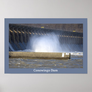 Conowingo Dam Photo Poster