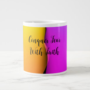 Conquer Fear With Faith Speciality Mug