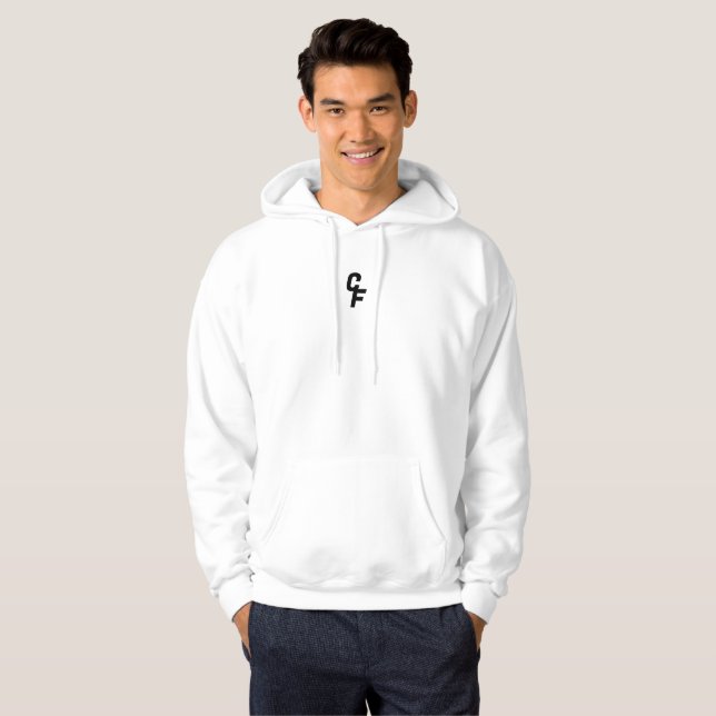 Conquer Fitness Sedona Hoodie black font (Front Full)