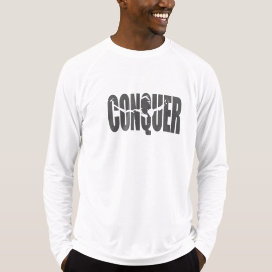 Conquer Sport-Tek Fitted Performance Long Sleeve T-Shirt