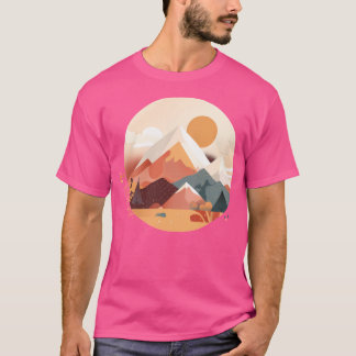 Conquer The Heights A Hiker'S Journey To Majestic T-Shirt