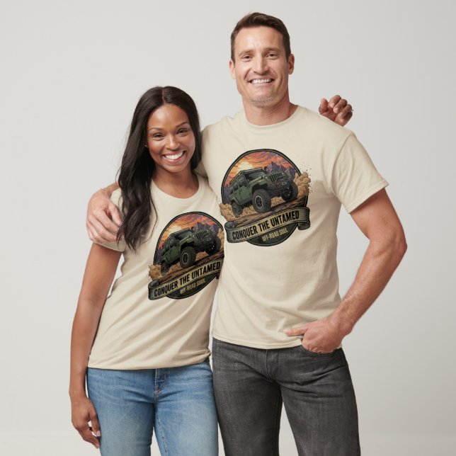 Conquer Untamed Off-Road Soul Graphic Tee (Unisex)