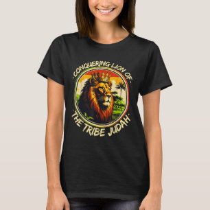 Conquering Lion Of The Tribe Judah Hebrew Israelit T-Shirt