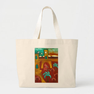 Conquering the Castle 2010 Large Tote Bag