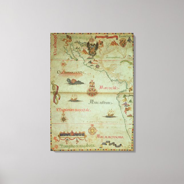 Conquest of Mexico and Peru Canvas Print (Front)