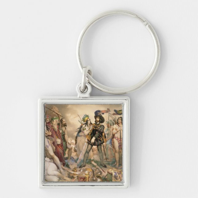 Conquest of Mexico Key Ring (Front)