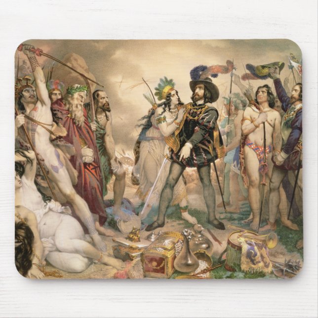 Conquest of Mexico Mouse Mat (Front)
