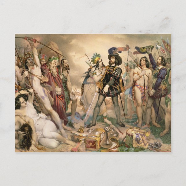 Conquest of Mexico Postcard (Front)