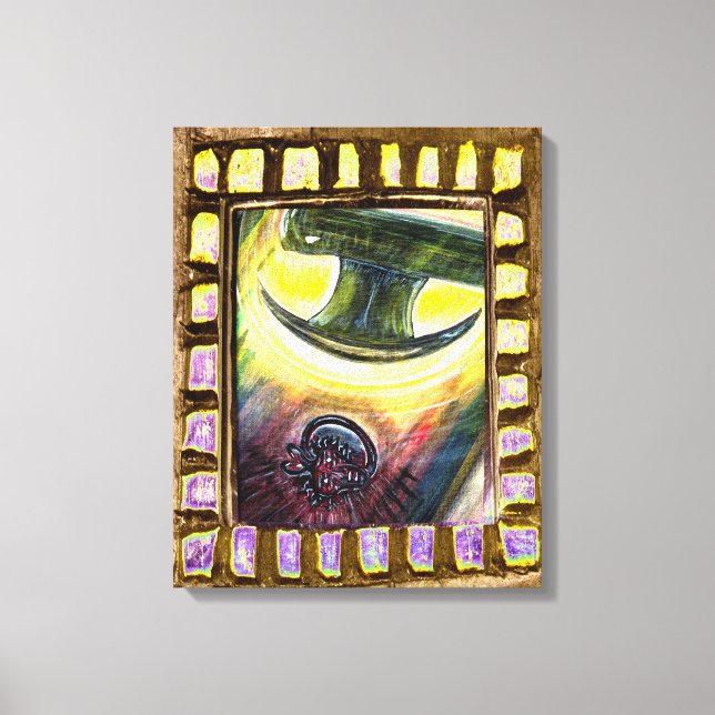 Conquest Over Evil Canvas Print (Front)