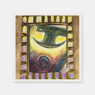 Conquest Over Evil Napkin