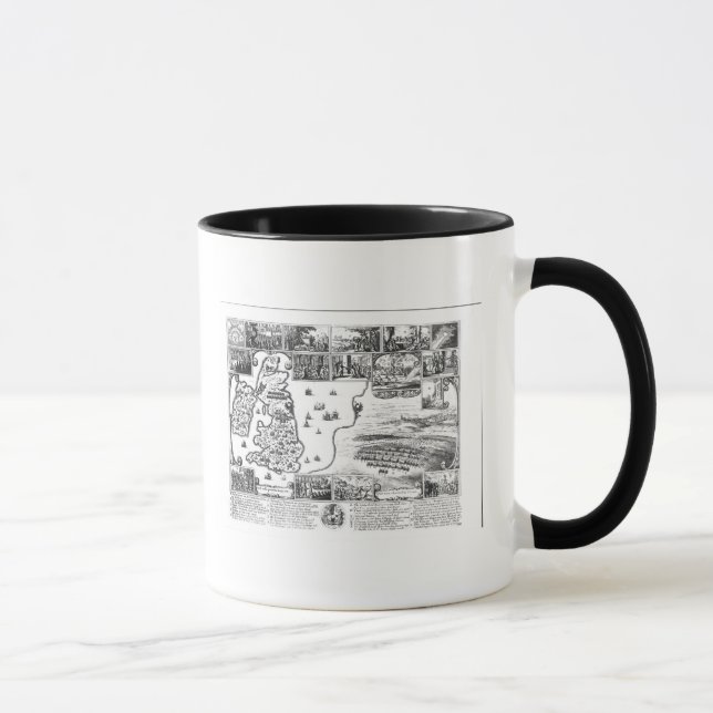 Conquests of Gustavus II Adolphus Mug (Right)