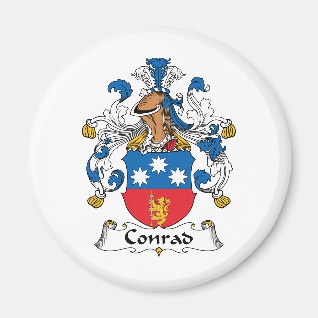 Conrad Family Crest Magnet (Front)
