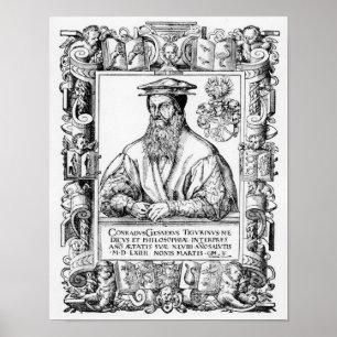 Conrad Gesner Poster