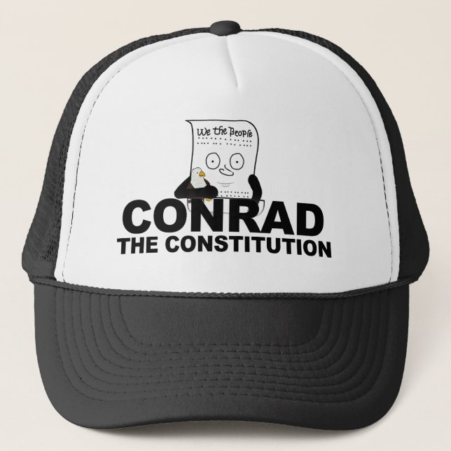 Conrad the Constituion Trucker Hat (Front)