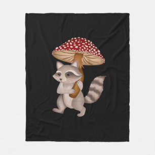 Conrad The Raccoon Classic Fleece Blanket