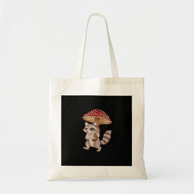 Conrad The Raccoon Classic Tote Bag (Front)