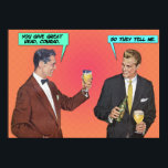 Conrad's Gift [funny gay poster] Poster<br><div class="desc"></div>