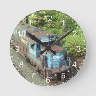 Conrail Diesel Locomotive #1644 GP-15-1 Wall Clock
