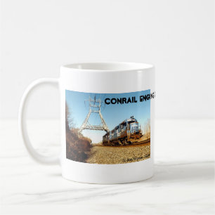 Conrail Engine 7741 at Pencoyd Penna Coffee Mug