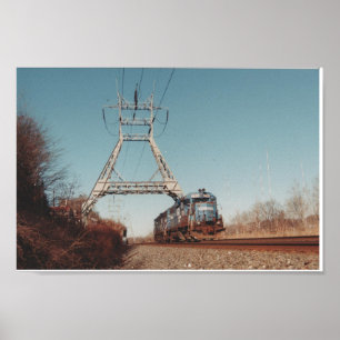 Conrail Engines Poster