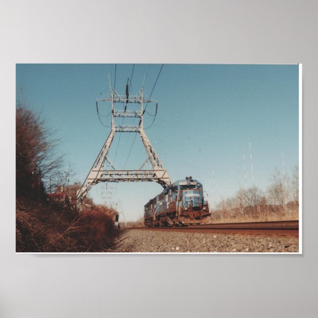 Conrail Engines Poster (Front)