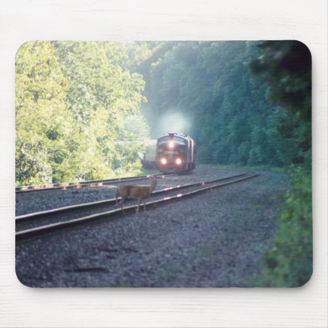 Conrail Office Car Train - OCS 8/22/97 Mouse Mat (Front)