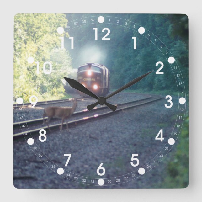 Conrail Office Car Train - OCS 8/22/97 Wall Clock (Front)