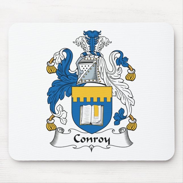 Conroy Family Crest Mouse Mat (Front)