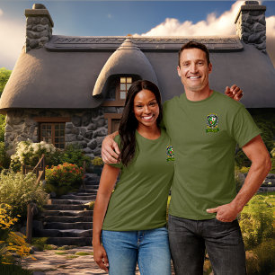 Conroy/O'Conry Irish Shield Personalised T-Shirt