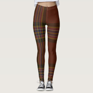 Conroy Tartan Clan Plaid Leggings
