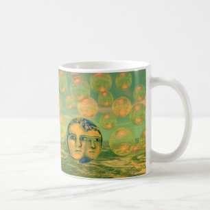 Consciousness – Gold and Green Awakening Coffee Mug