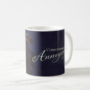 Consciousness is Annoying - Floral Coffee Mug