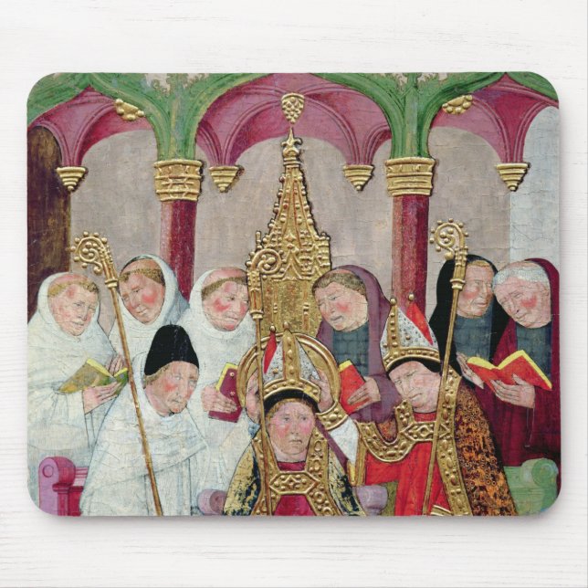 Consecration of a Bishop, Valencian School Mouse Mat (Front)