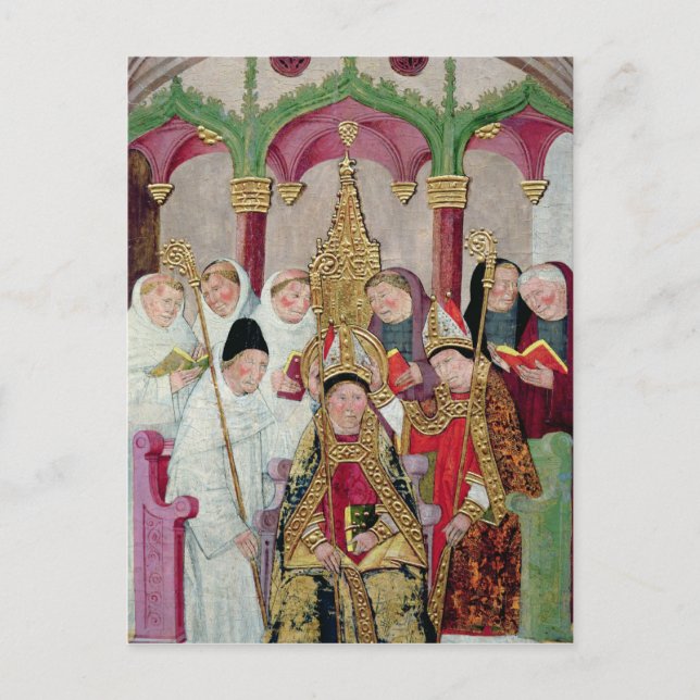 Consecration of a Bishop, Valencian School Postcard (Front)