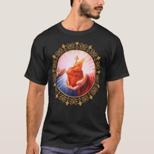 Consecration to the Sacred Heart of Jesus Picture  T-Shirt
