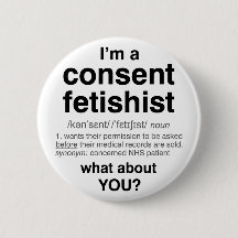 Consent Fetishist badge (standard)