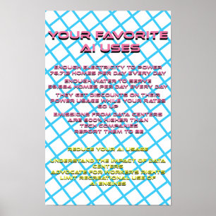 Consequences of AI  Poster