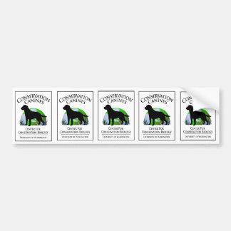 Conservation Canine sticker sheet