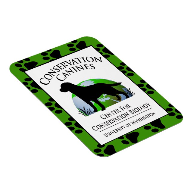 Conservation Canines Gear Magnet (Right Side)