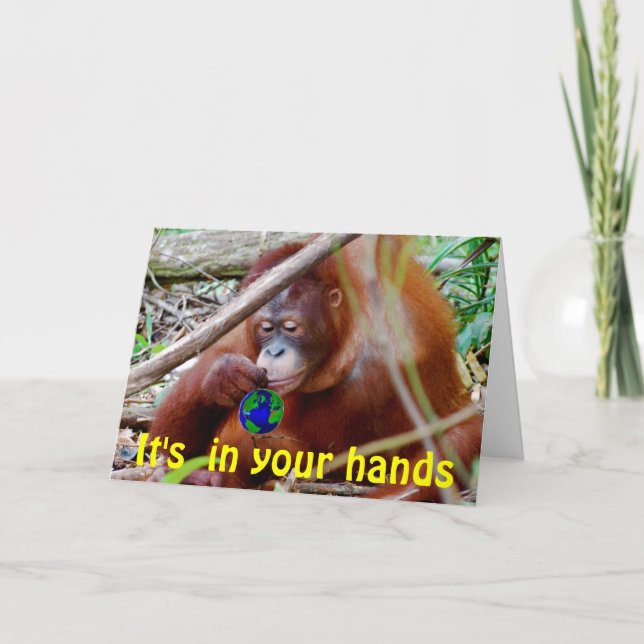 Conservation - in Your Hands Card (Front)